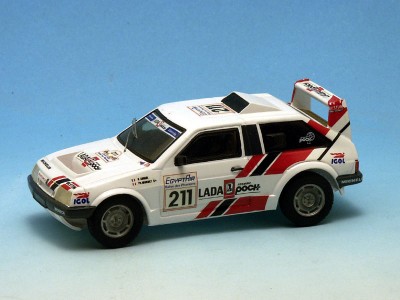 Lada Samara T3 winner Pharaos Rally 1990